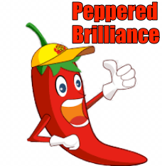 Peppered Brilliance logo
