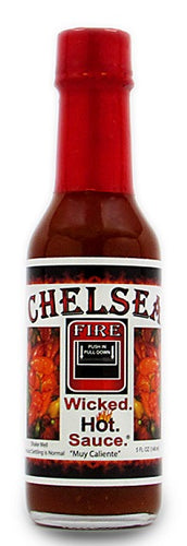 Chelsea Fire Wicked Hot Sauce, 5oz